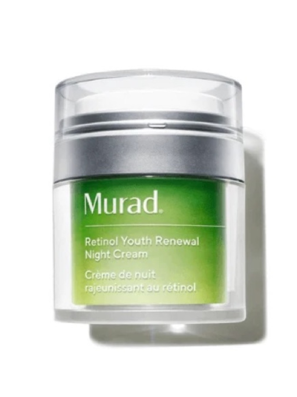 Murad Retinol Youth Renewal Night Cream - Green and Silver